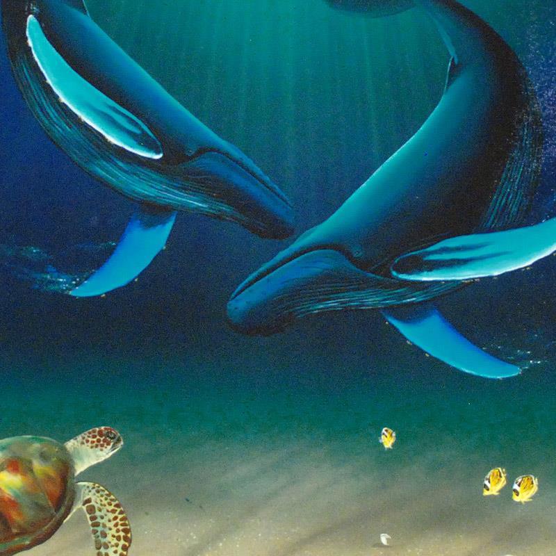In the Company of Whales by Wyland
