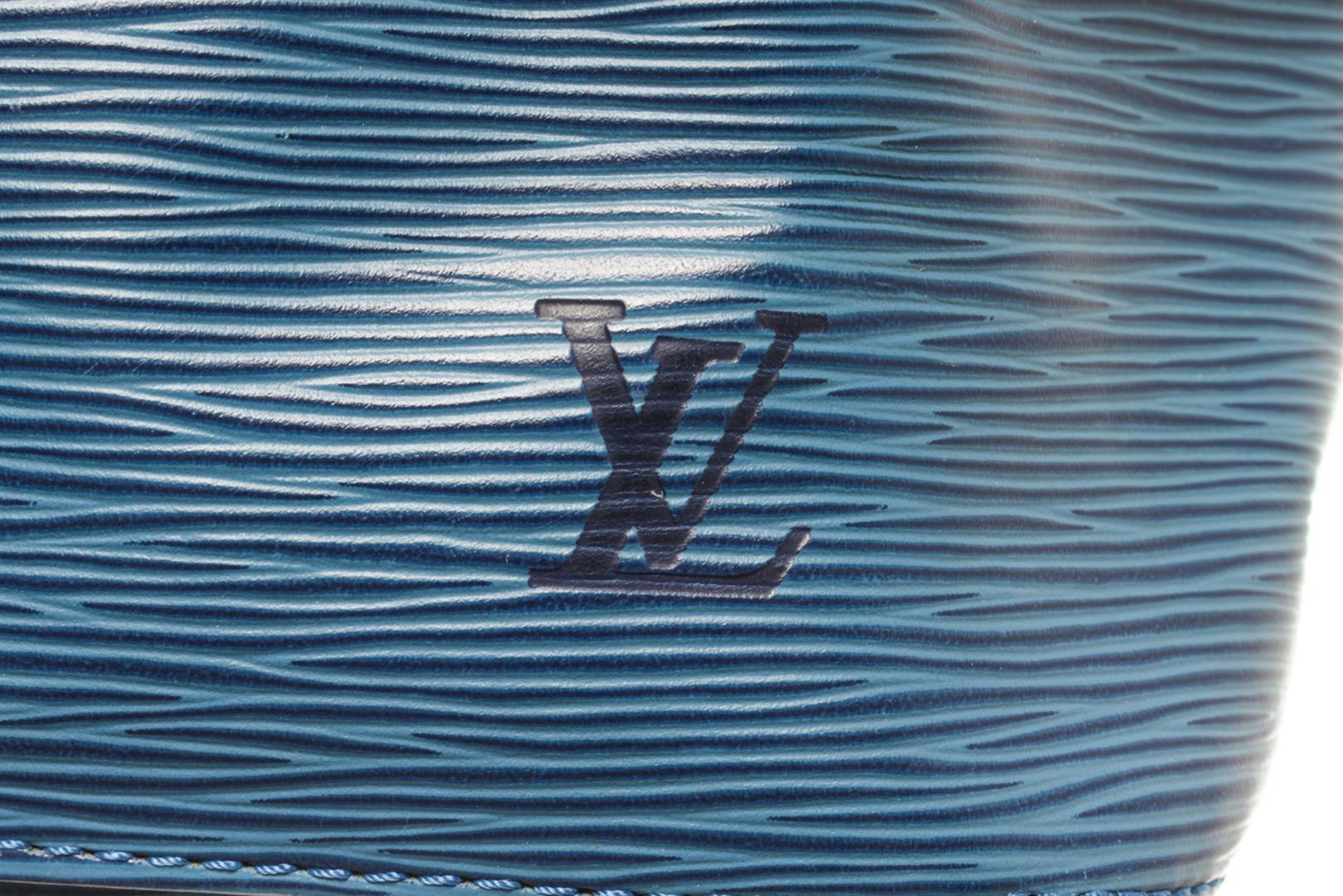 Louis Vuitton Blue Epi Leather Noe PM Shoulder Bag
