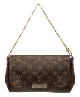 Louis Vuitton Favorite Brown Monogram Canvas MM Crossbody Bag