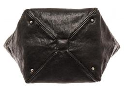 Chanel Black Caviar Leather CC Chain Tote Bag