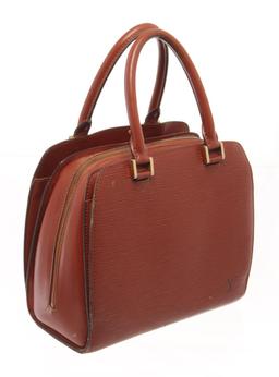 Louis Vuitton Brown Epi Pont Neuf Handbag