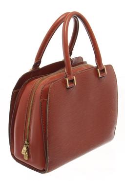 Louis Vuitton Brown Epi Pont Neuf Handbag