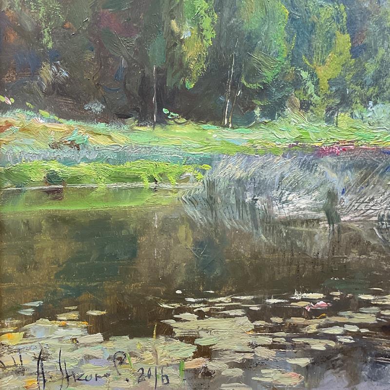 Hidden Pond by Akopov Original