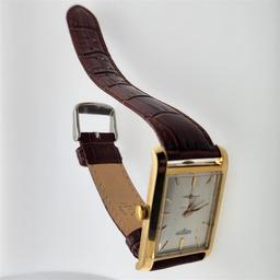 Longines Leather Wristwatch