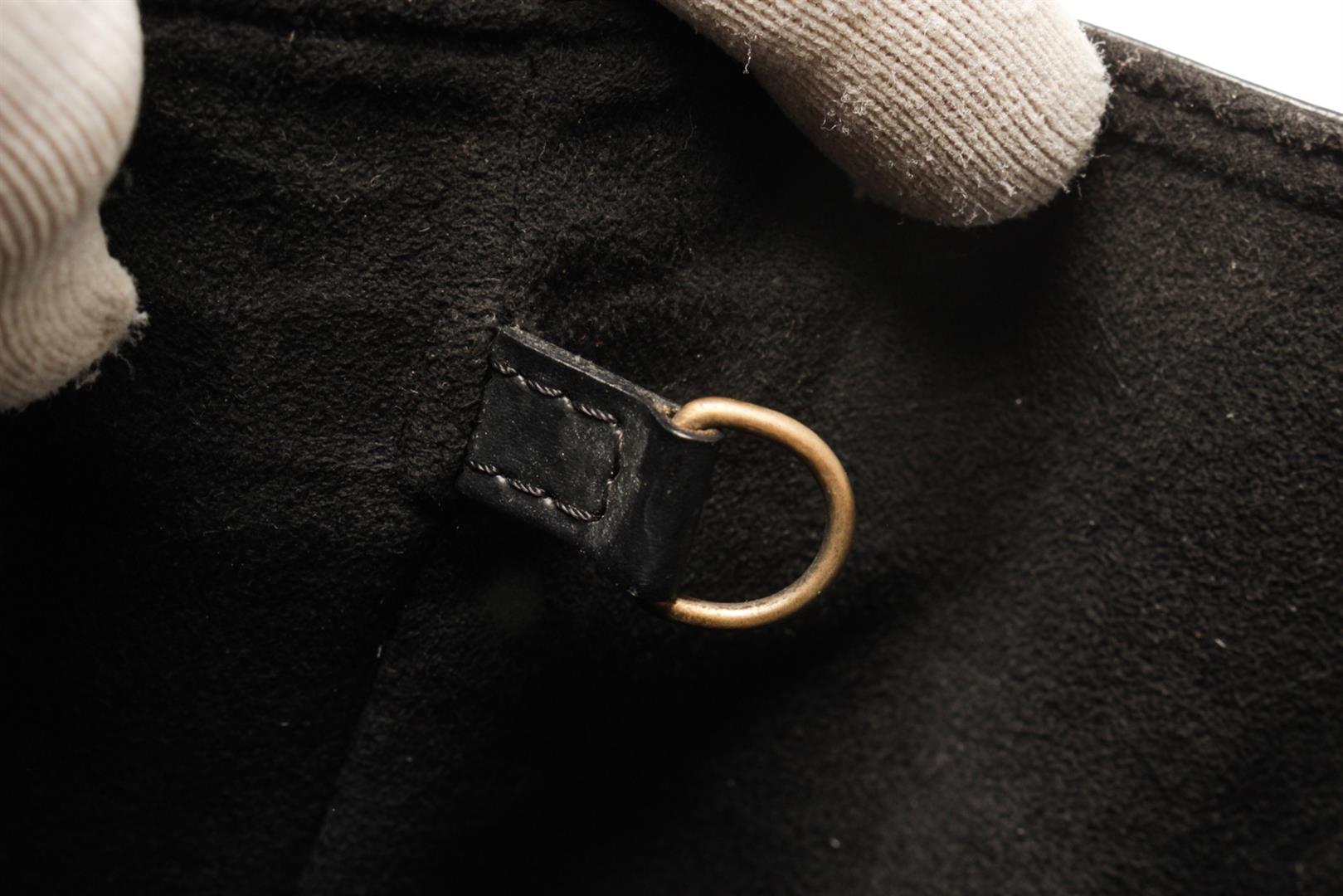 Louis Vuitton Black Epi Leather Sac Depaule Shoulder Bag