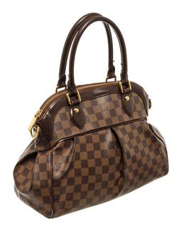 Louis Vuitton Brown Damier Ebene Trevi PM Shoulder Bag