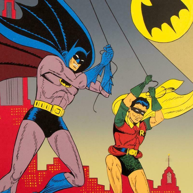 Batman and Robin by Bob Kane (1915-1998)