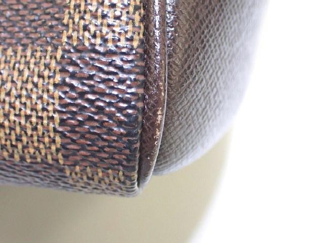 Louis Vuitton Damier Ebene Canvas Leather Brera Handbag