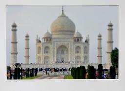 Taj Mahal Certified Photograph Richard Silver India Travel World Places