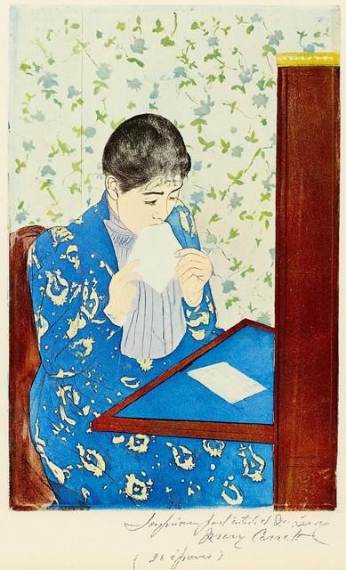 Mary Cassatt - The Letter #1