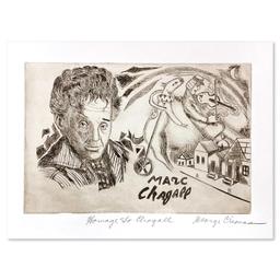 Homage to Chagall by Crionas (1925-2004)