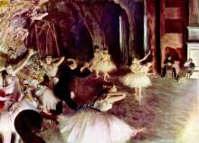 Edgar Degas - Stage Rehearsal