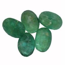 3.92 ctw Oval Mixed Emerald Parcel