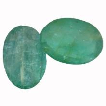 6.69 ctw Oval Mixed Emerald Parcel