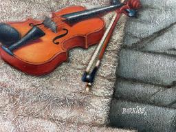 Mechones Dorados Y Cuerdas De Violin By Edgar Barrios