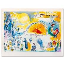 La Procession De Noel by Chagall (1887-1985)