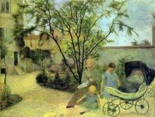 Paul Gauguin - Garden in Rue Carcel