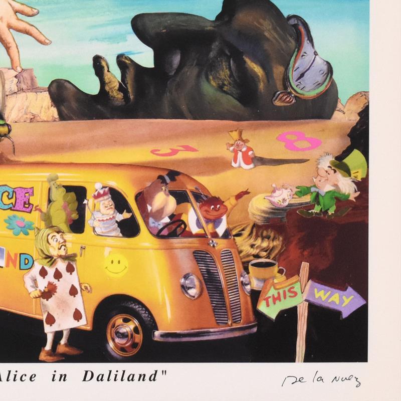 Alice in Daliland by De La Nuez, Nelson