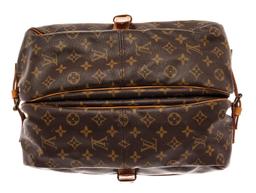 Louis Vuitton Brown Monogram Leather Saumur 30 Messenger Bag