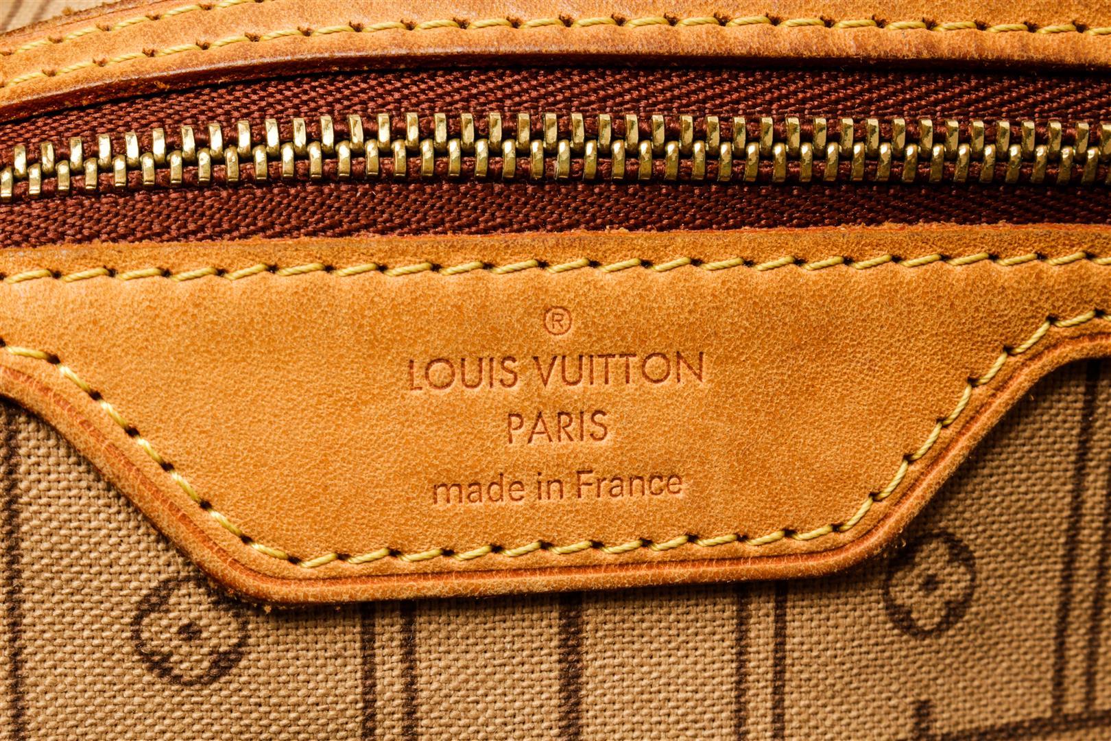 Louis Vuitton Brown Monogram Canvas Neverfull GM Tote Bag