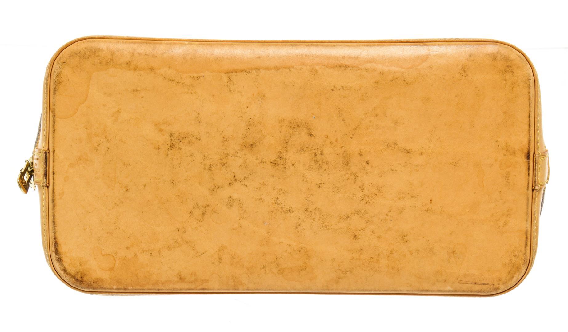 Louis Vuitton Brown Monogram Alma PM Handbag