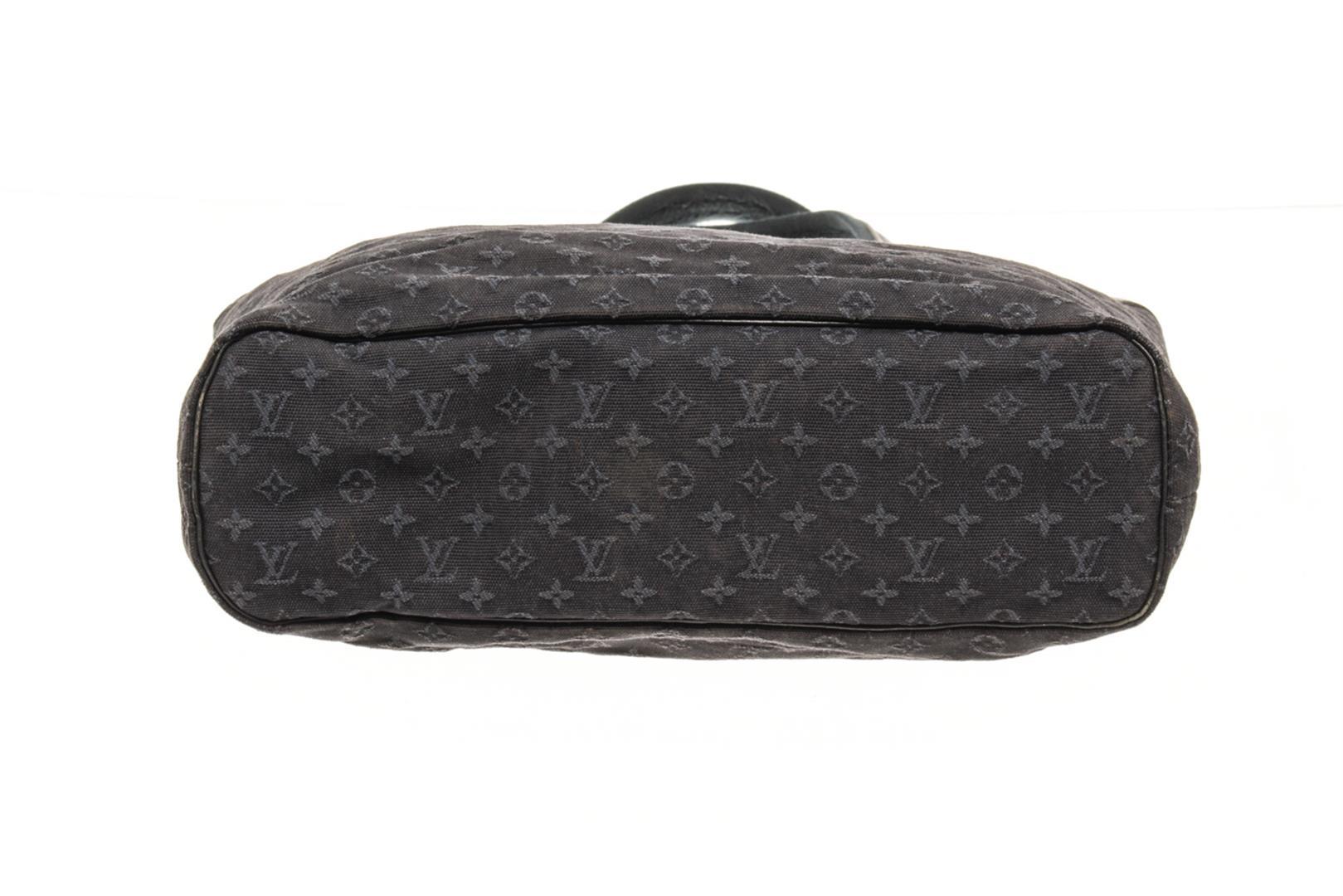 Louis Vuitton Black Monogram Lucille GM Shoulder Bag
