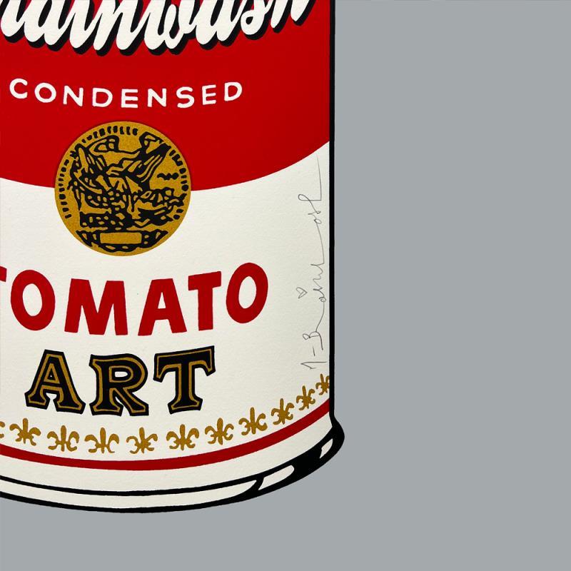Tomato Pop (Grey) by Mr Brainwash