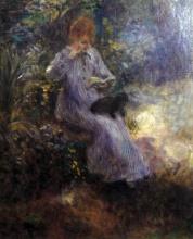 Renoir - Woman With A Black Dog