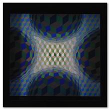 Cheyt - Stri - Ton de la serie Structures Universelles De L'Hexagone by Vasarely