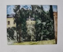 MAISON ET PAYSAGE by Cezanne, Paul