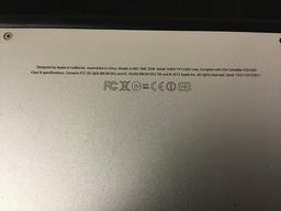 Apple MacBook Air model A1465,no plug,possibly locked