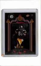 HINES WARD 1998 PLAYOFF MOMENTUM DOUBLE FEATURE ROOKIE