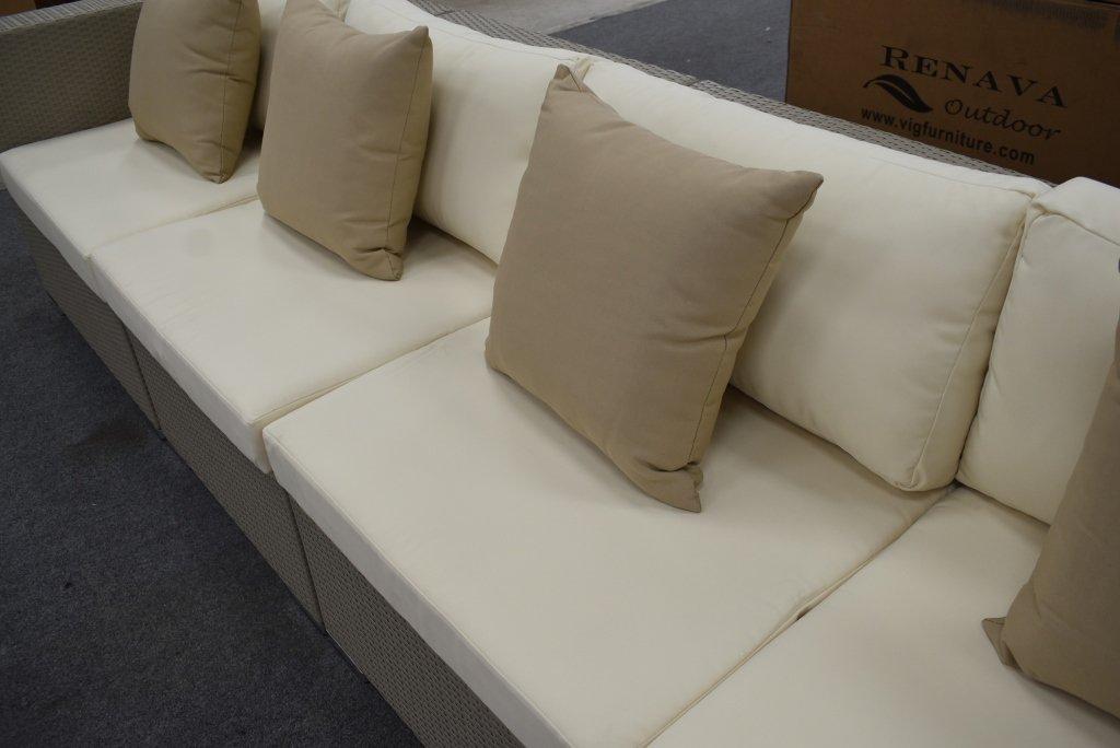 NEW 4pc Renava Trillo Modern Patio Sofa Set
