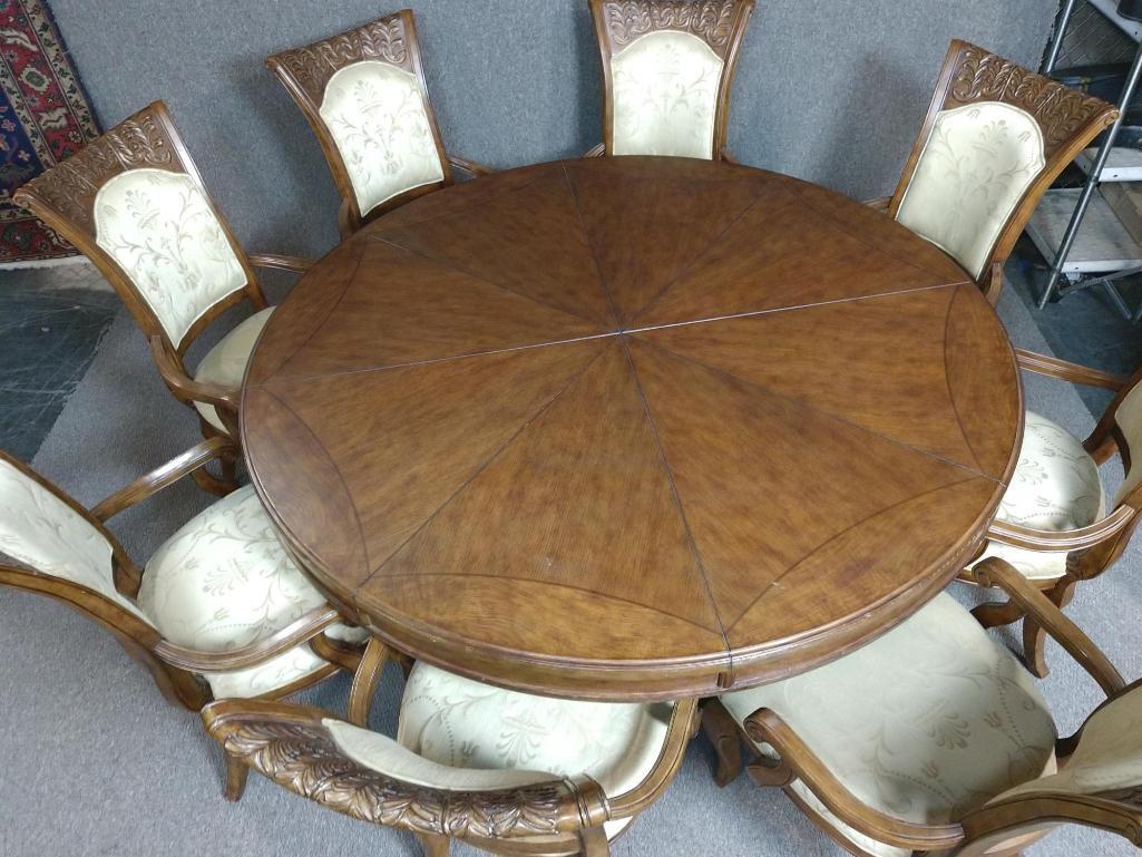 Table With 8 Chairs
