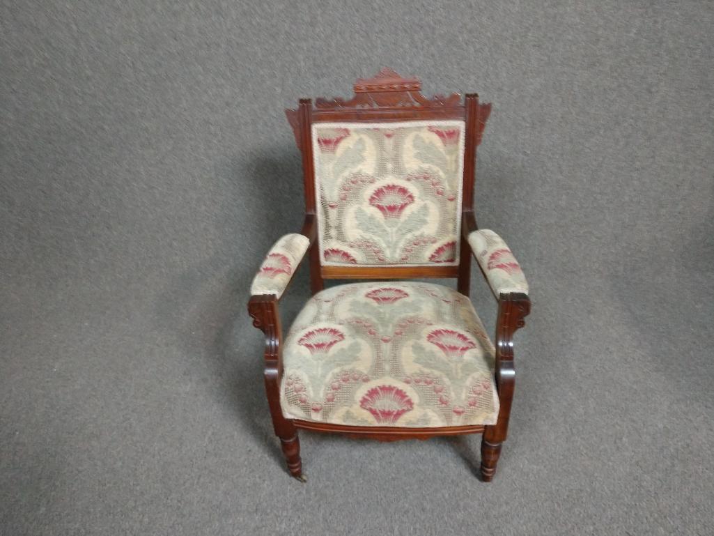Antique Eastlake Arm Chair
