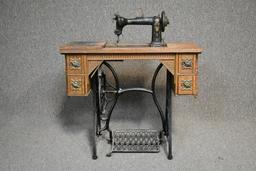 Antique Wheeler & Wilson Treadle Sewing Machine