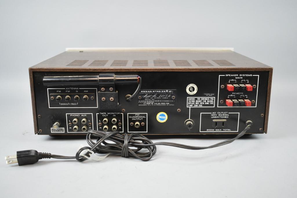 Vintage Marantz Stereo Reciever