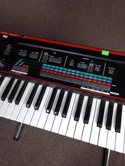 Vintage Roland JX-3P Analog Synthesizer With Stand