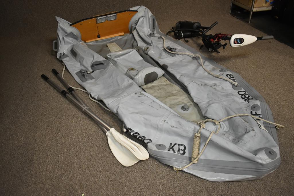 Achilles SPD Series Inflatable Boat with Electric Trolling Motor