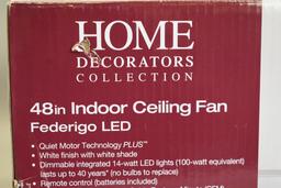 Home Decorators 48in Indoor Ceiling Fan Federigo LED