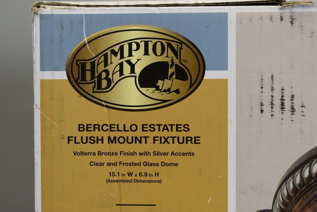 Hampton Bay Bercello Estates Flush Mount Fixture