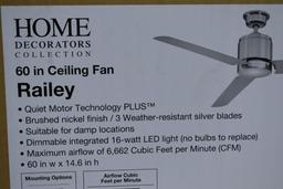 Home Decorators 60in Ceiling Fan Railey