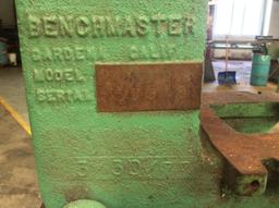 Benchmaster Mod. 151 punch press w/ 1ph. electric motor on stand; s/n 57948.