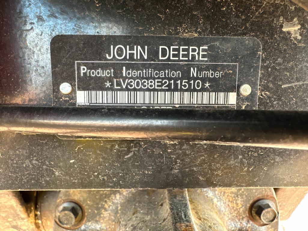 2010 John Deere 3038E compact tractor, open station, 4x4, John Deere 305 loader, hydro trans, R4