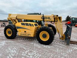 2013 Gehl DL 12-40 telehandler, cab w/heat, 4x4, 12,000 lb capacity, 40' lift, John Deere diesel