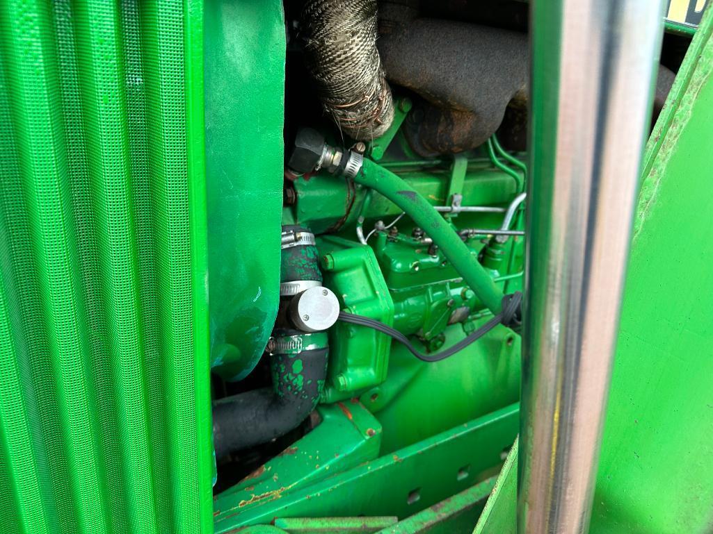 1983 John Deere 2550 tractor, CHA, John Deere 146 loader, 8-spd trans, 18.4x30 rear tires, 2-hyds,