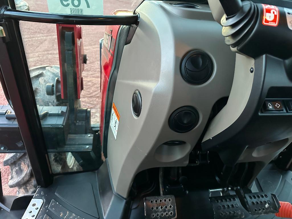 2014 Case IH Farmall 105U tractor, CHA, MFD, Case IH L745 loader, 24-spd trans w/LHR, 420/85R38 rear