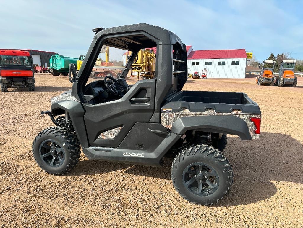 2017 Cub Cadet Challenger 750 utility vehicle, 4x4, canopy w/ windshield, front winch, dump bed,