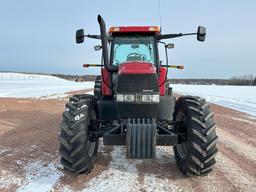 2005 Case IH MXM190 tractor, CHA, MFD, 480/80R42 rear tires, powershift trans, 4-hyds, 540/1000 PTO