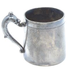 Sterling Plated Cream cup